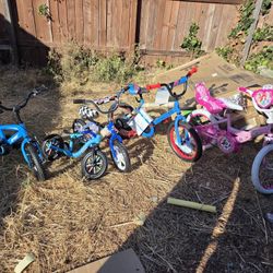 5 bikes Boys and girls brand new $200 for all or $50 each