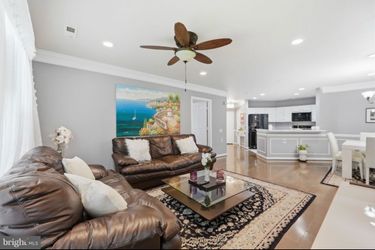 Leather couch and love seat