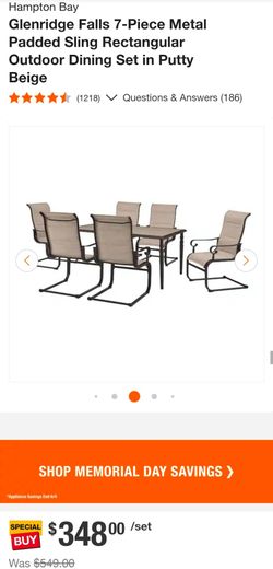 7-Piece Patio Dining Set