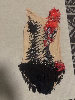 Rhythmic gymnastics leotard