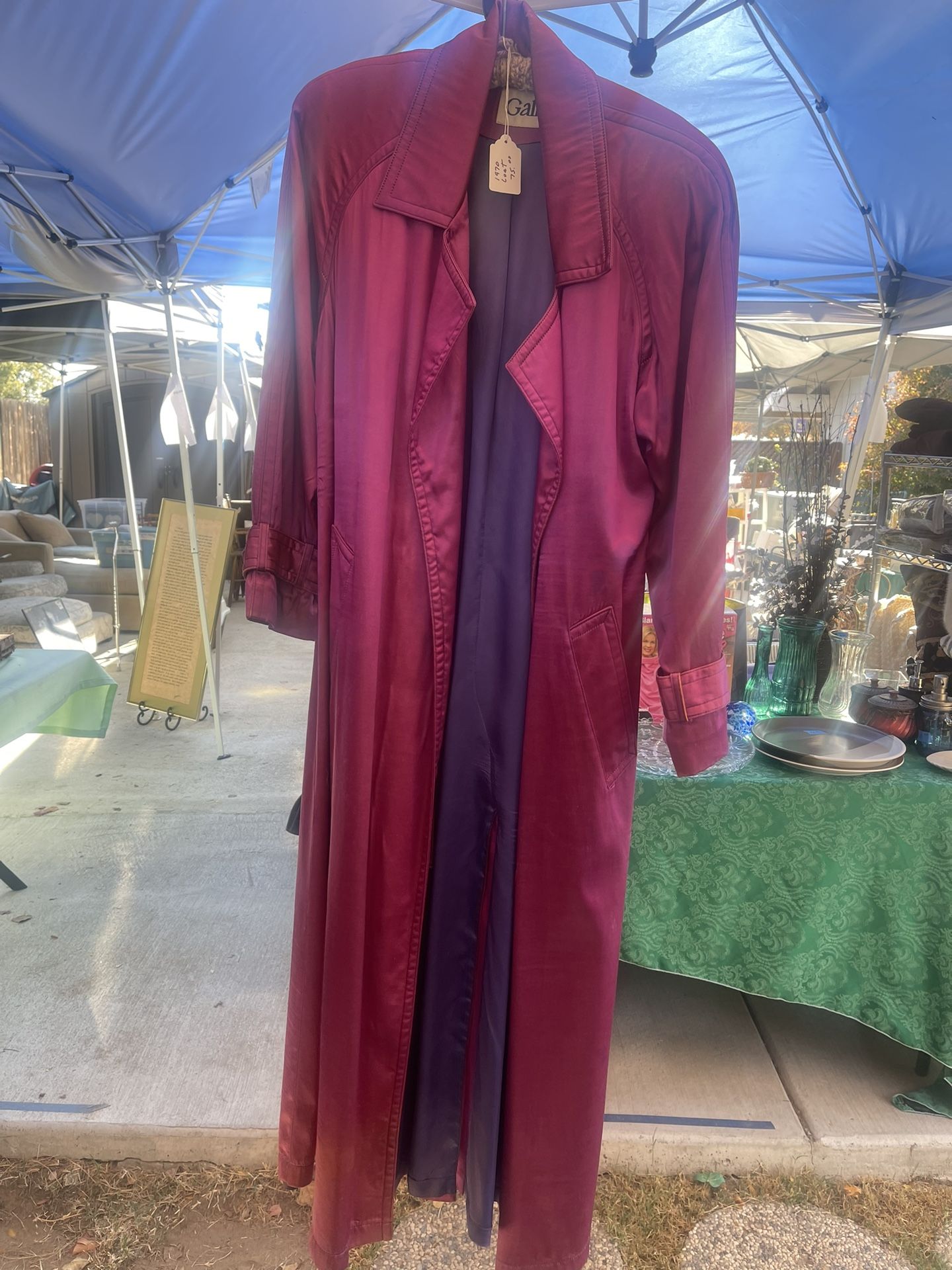1970 purple coat
