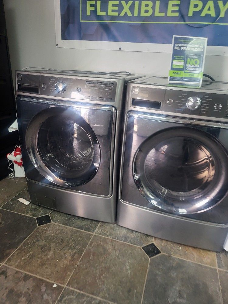 KENMORE ELITE SET STEAM WASHER END ELECTRIC DRYER ♨️ WITH WARRANTY