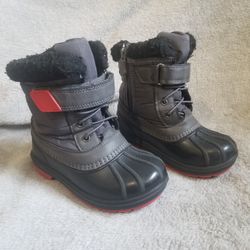 Cat & Jack Toddler Journey Boys Boots Black Size 10  Waterproof Thermolite 