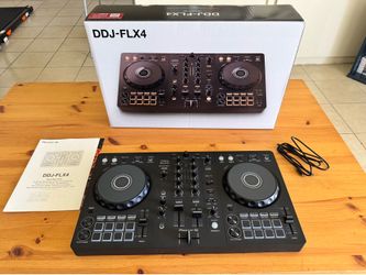 Pioneer DJ DDJ-FLX4 Controller - Like New (With Box & Accessories)