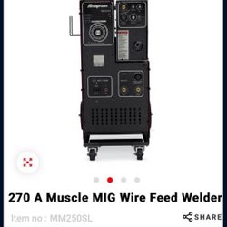 SNAP-ON MM250SL Muscle MIG Wire Feed Welder 
