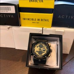 Activa Dual Time Water Resistant Watch