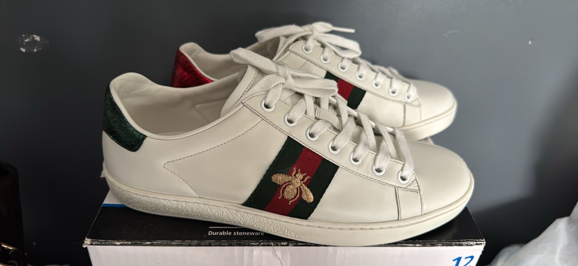Authentic Women’s Gucci Ace Sneakers 38.5