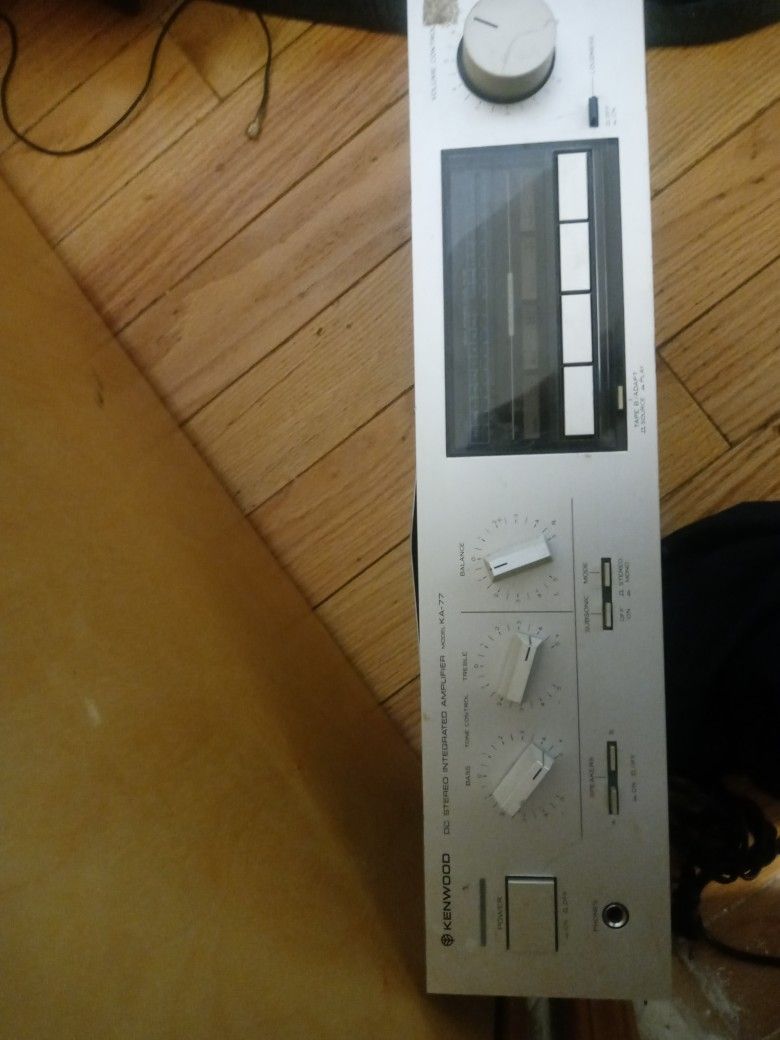 Kenwood Amplifier Model KA-77