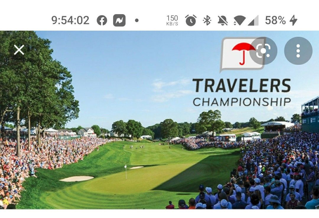 1 General Admissions To Traveler's Championship Golf SAT. 26TH,. 80.00