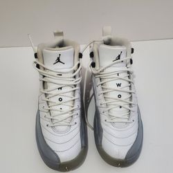 Nike Air Jordan 12 Retro 'Wolf Grey' sneakers, Size 6.5