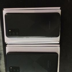 SET OF TWO SAMSUNG A025V A02 S SMART PHONES 32GB  IN GREAT CONDITION …