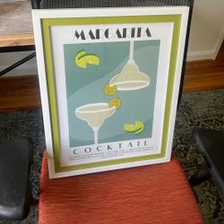 Margarita Recipe Print And Frame
