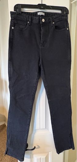 Gianni Bini Faded Black Jeans