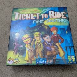 (Like New) Ticket To Ride First Journey Board Game
