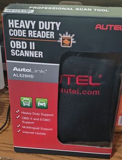 Autel Auto Link AL529HD Heavy Duty Code Reader OBD2 Scanner