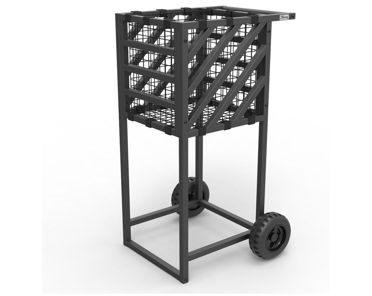 Brand New In The Box- Murray Sporting Goods Baseball Softball Practice Cart - Heavy-Duty Ball Cart with Wheels, Large Capacity Ball Carrier for Hittin