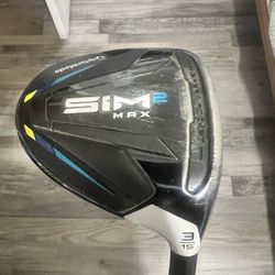 TAYLORMADE SIM 2 MAX 3 WOOD FAIRWAY