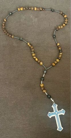 Handmade Beaded Rosary Stainless Steel