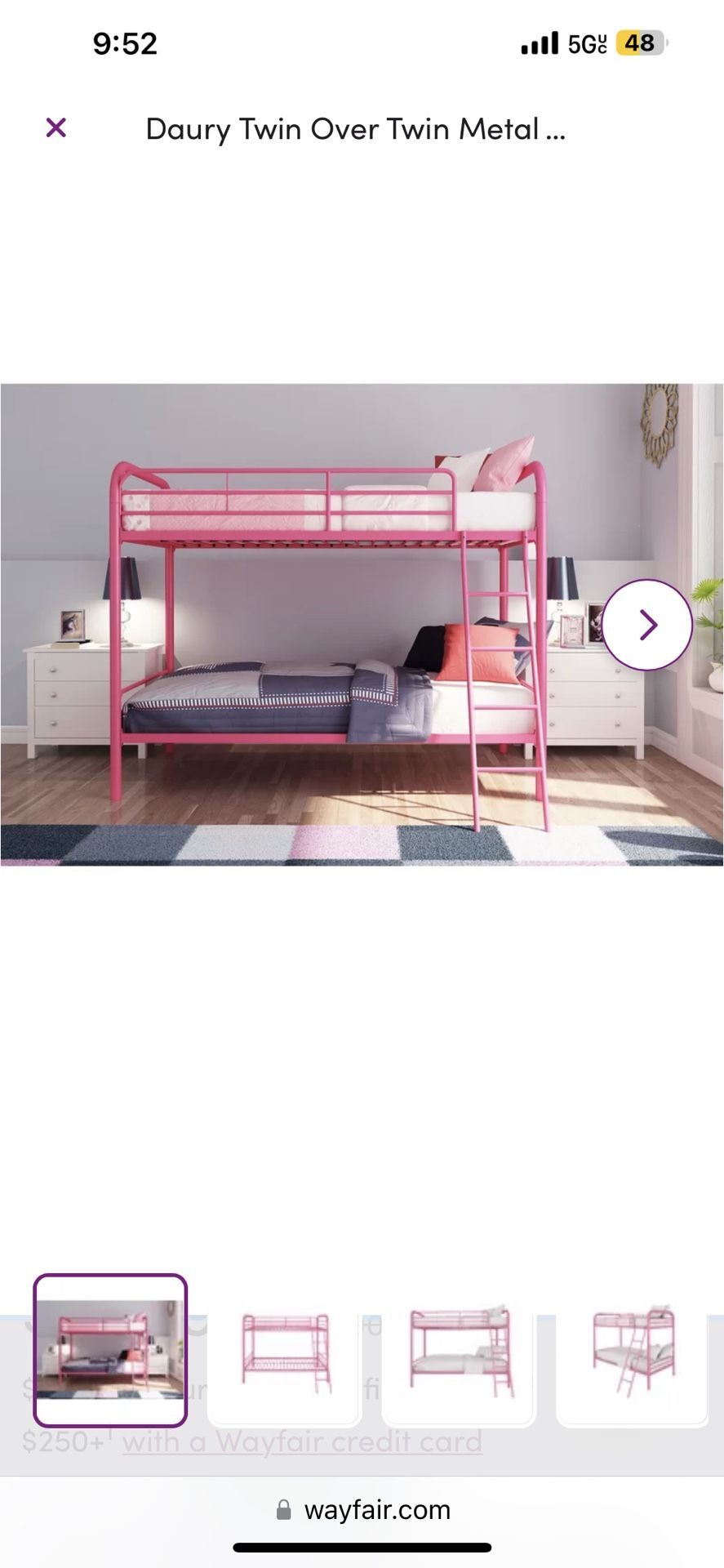 Brand New Twin Bunk Beds Closed Box