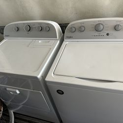 Whirlpool Washer And Dryer Electric Semi New 