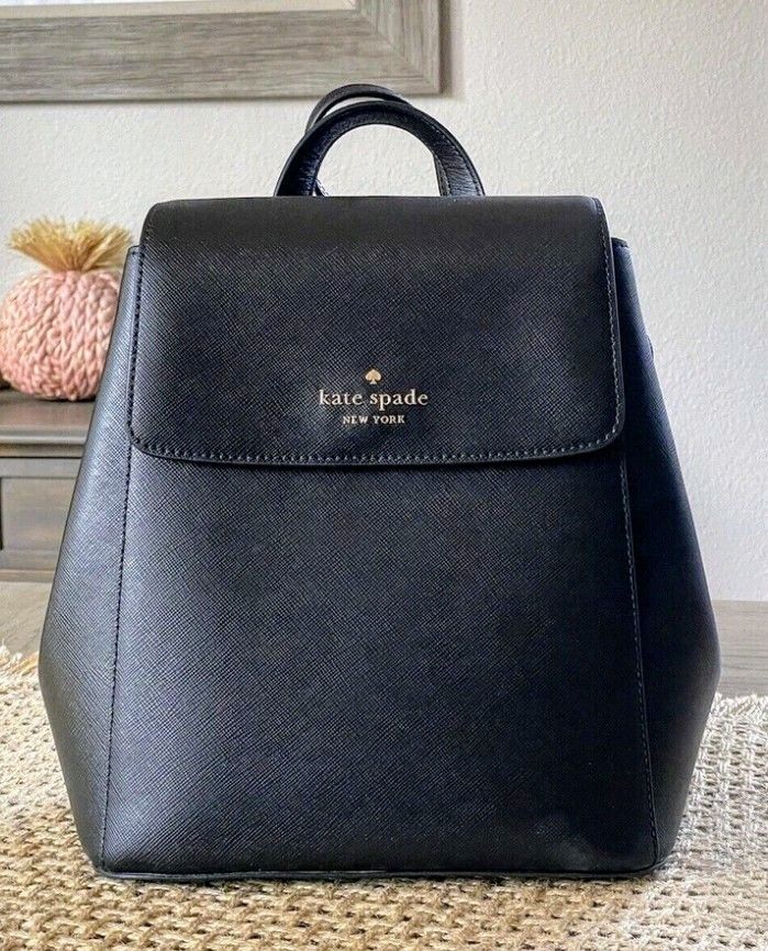 NWOT Kate Spade New York Madison Flap Saffiano Leather Backpack