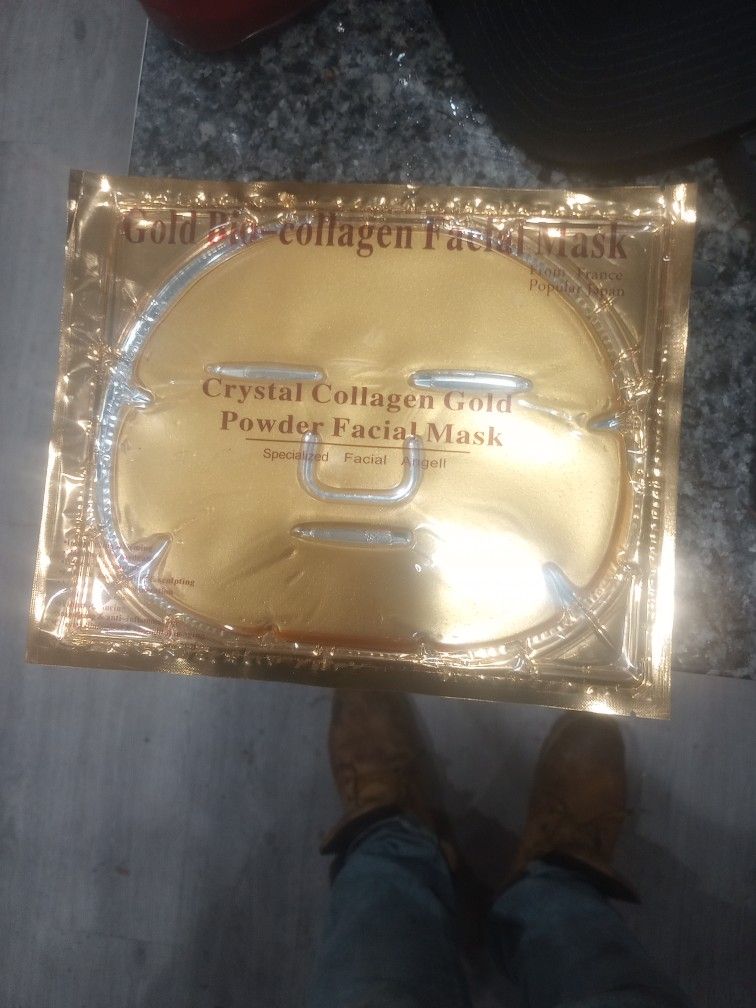 24kt Gold Collagen Face Mask