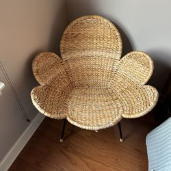 Vintage Jute Chair
