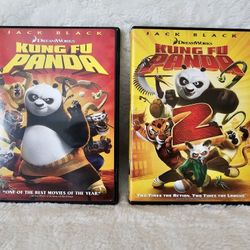 Kung Fu Panda DVD & Kung Fu Panda 2 DVD