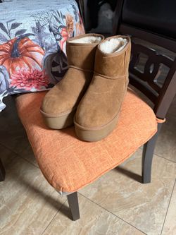 UGG platform ultra mini boots