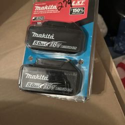 Makita 18v Batteries 