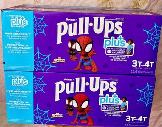 Huggies Pull-Ups Plus 3T/4T