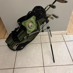 US Kids Golf Clubs - Green 57-39 Right Handed