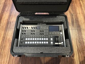 Roland V-160HD 16-Channel Streaming Video Switcher A/V Mixer with SKB Waterproof Case