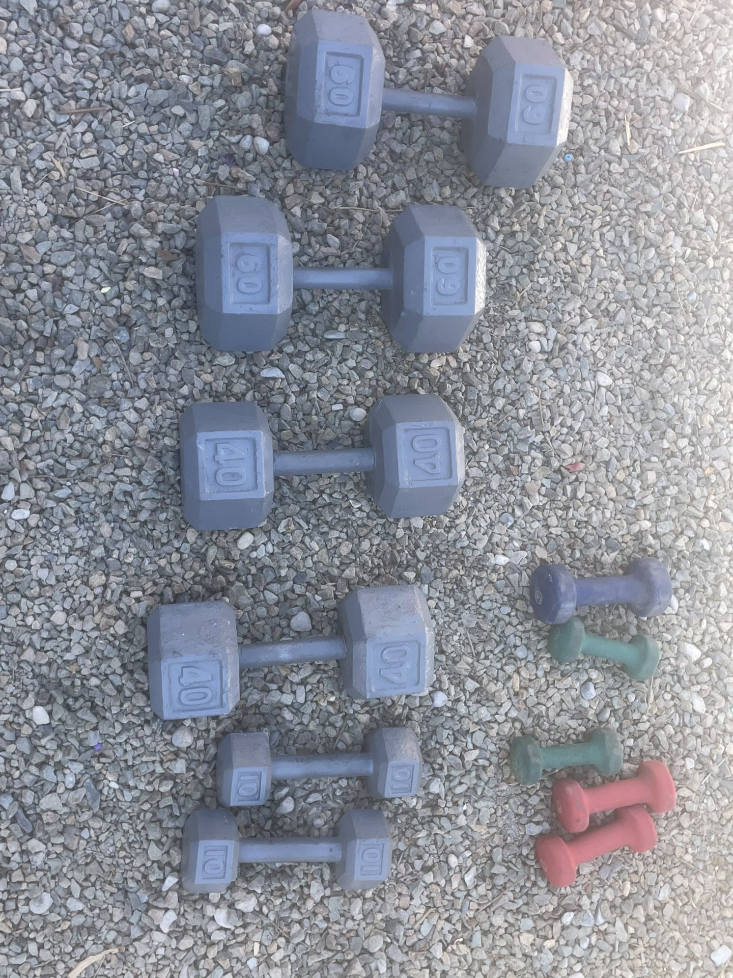 $180 For 235 Lbs Of Dumbbells