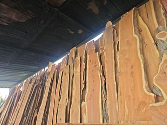 RED CEDAR SLABS AND MORE