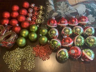Christmas decorations ornaments
