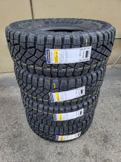 LT 285 70 17 GOODYEAR TERRITORY TIRES TUNDRA SEQUOIA TITAN ARMADA JEEP RUBICON GLADIATOR SILVERADO SIERRA F150