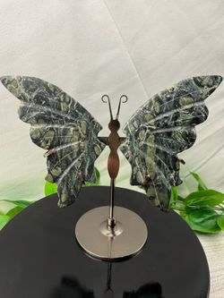 Crystal Kambaba Jasper Butterfly