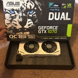 ASUS Dual GEFORCE GTX 1070 8GB