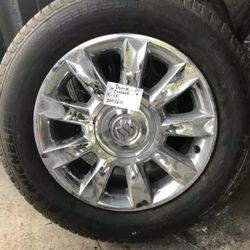 BUICK ENCLAVE Wheel 19x7-1/2, 9 spoke (chrome, opt P6A) 11 12 13 14 15 