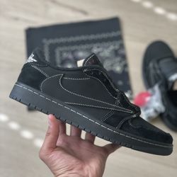 Air Jordan 1 Low - Travis Scott Black Phantom (size 9) $350 Obo