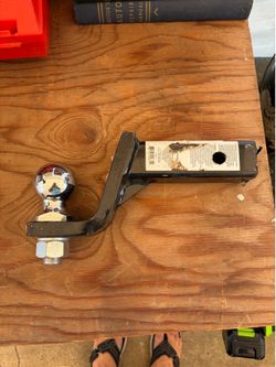 2” Receiver Hitch Ball Mount – 4” Drop with 2-5/16” Ball, 6000 lb Capacity