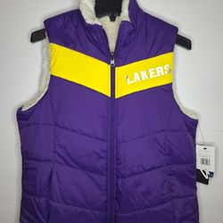 Lakers Womens Medium Reversible Vest