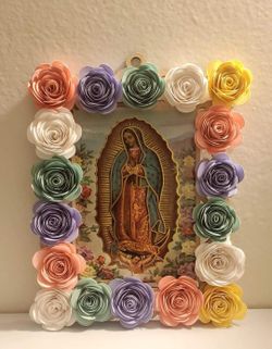 Virgencita With Flowers