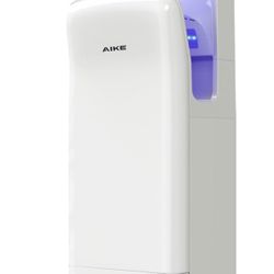 NEW! AIKE HEPA Filtered Vertical HAND DRYER Premium, 110-130V White