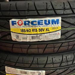 185/60/15 Set Of Tires New