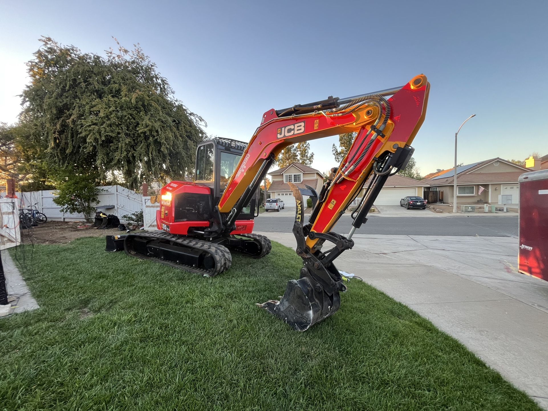 Jcb 55z 5.5 Tonne Mini Excavator