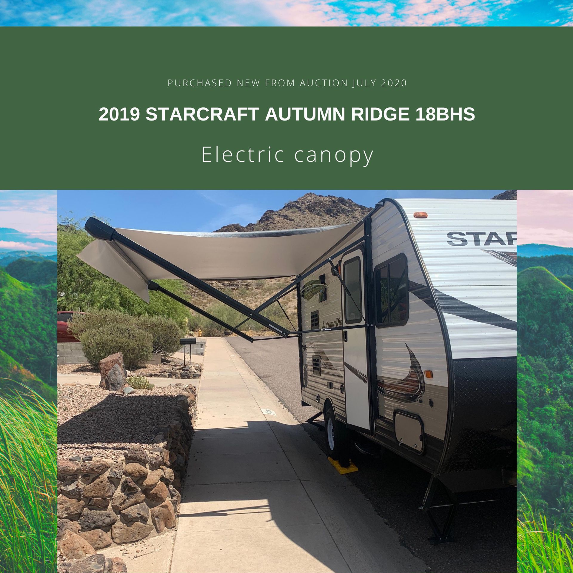 2019 Starcraft Autumn Ridge 18bhs