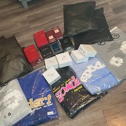 Denim Tiers Hoodie Spider Colonges And AirPods