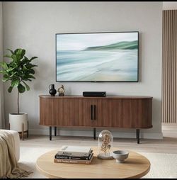 58 inch Walnut TV Stand